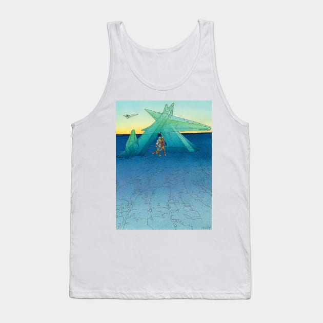 jean giraud - moebius Tank Top by QualityArtFirst